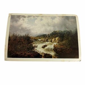 Frerichs “Falls of Tamahaka” Art Postcard – Romantic Waterfall Scene